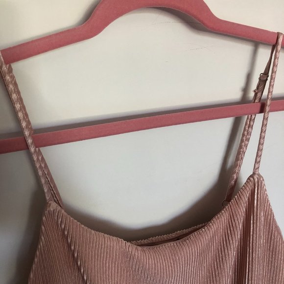 Pink ribbed jumpsuit - Picture 5 of 5